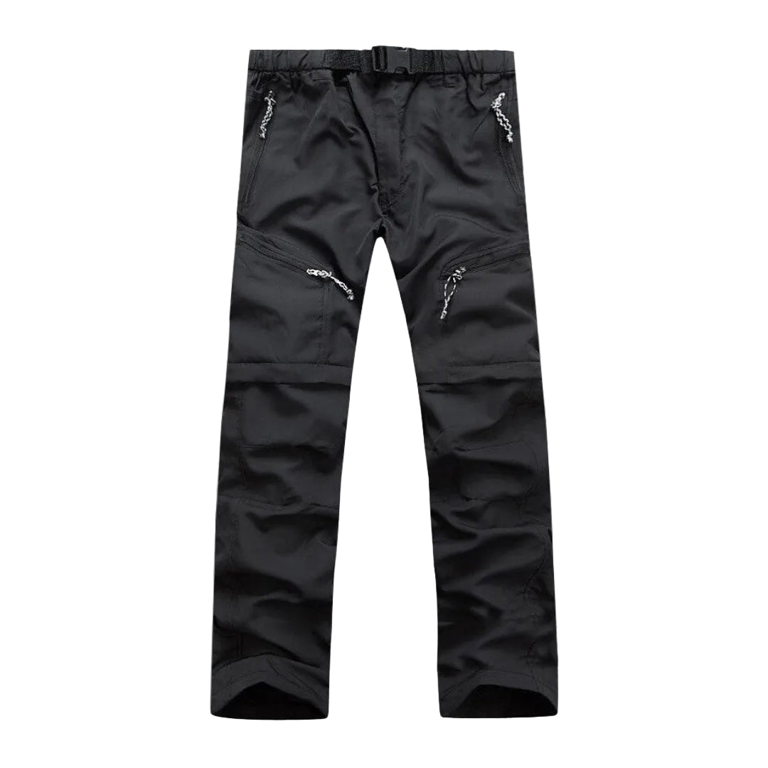 Men's Convertible Hiking Trousers – Zip-Off Outdoor Pants