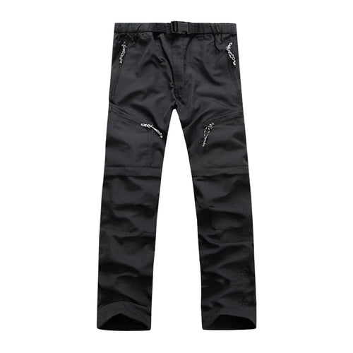 Men's Convertible Hiking Trousers – Zip-Off Outdoor Pants