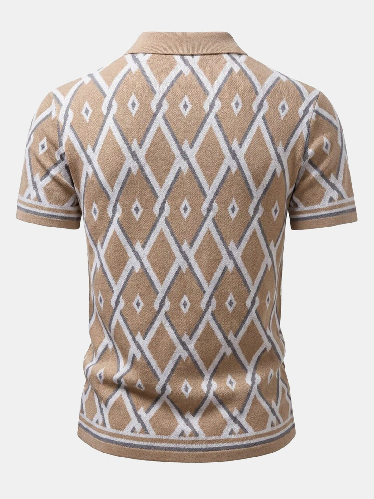 Men's Viscose Knit Shirt and Tapered Trousers Set