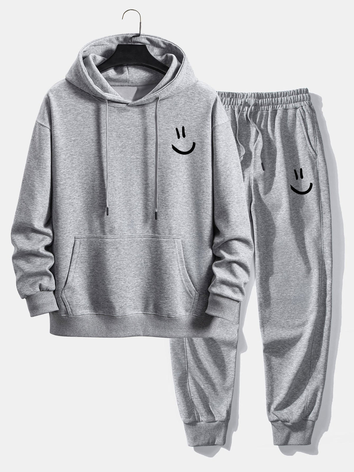 Men's Casual Hoodie and Jogger Tracksuit