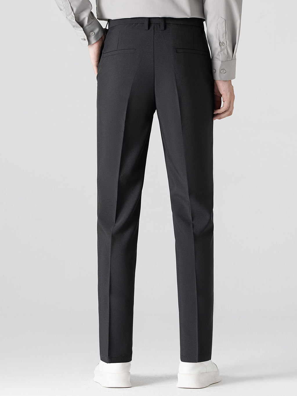 Men's Viscose Knit Shirt and Tapered Trousers Set