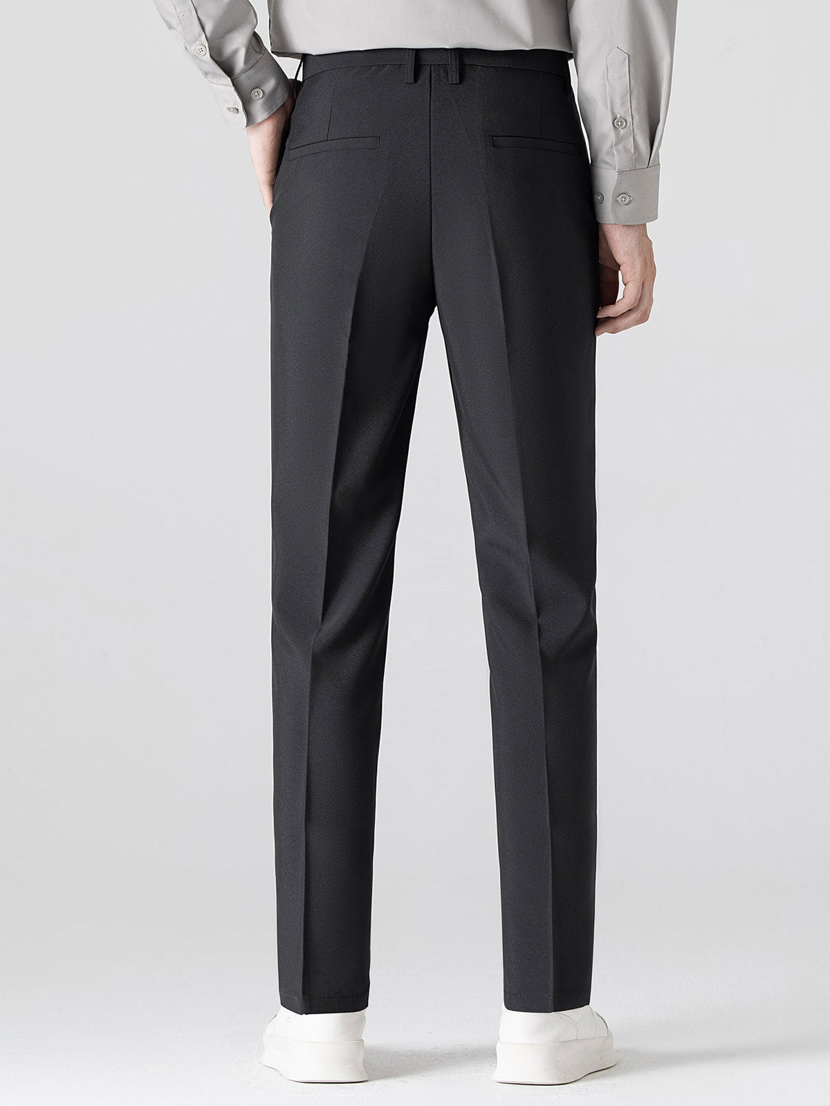 Men's Viscose Knit Shirt and Tapered Trousers Set