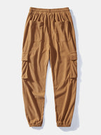 Men's Corduroy Shirt and Cargo Jogger Set