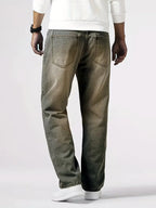 Men's Loose Fit Five-Pocket Jeans