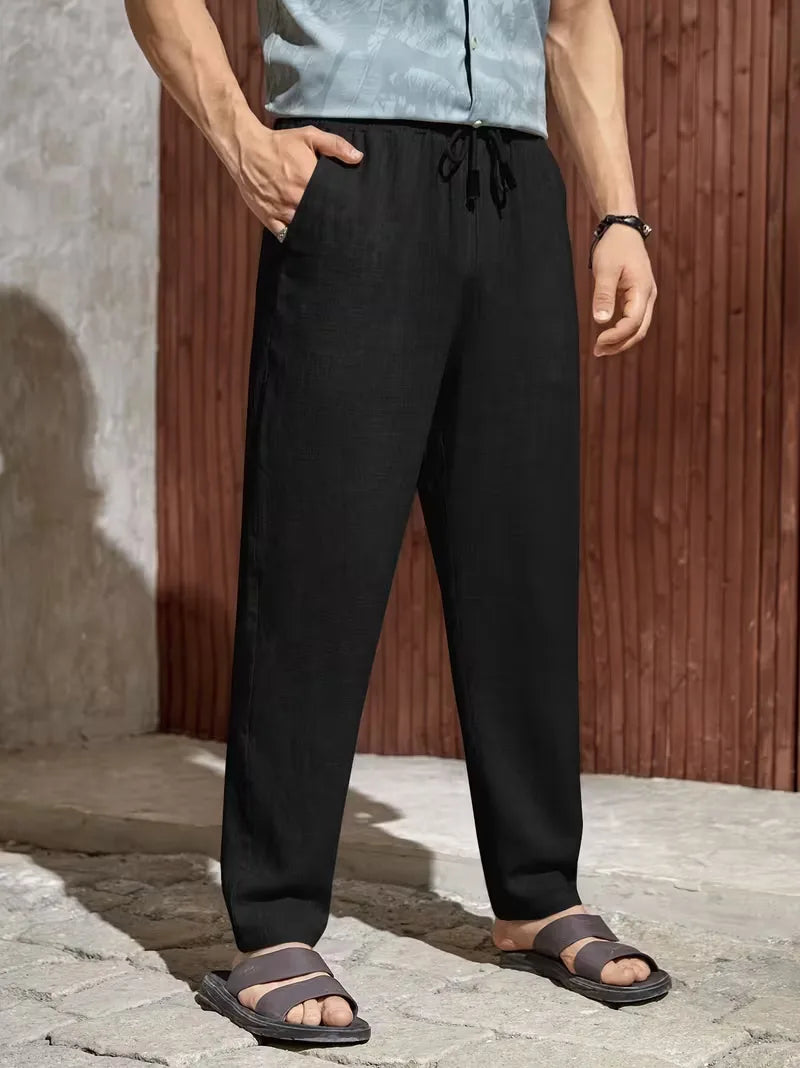 Men's Lightweight Drawstring Trousers