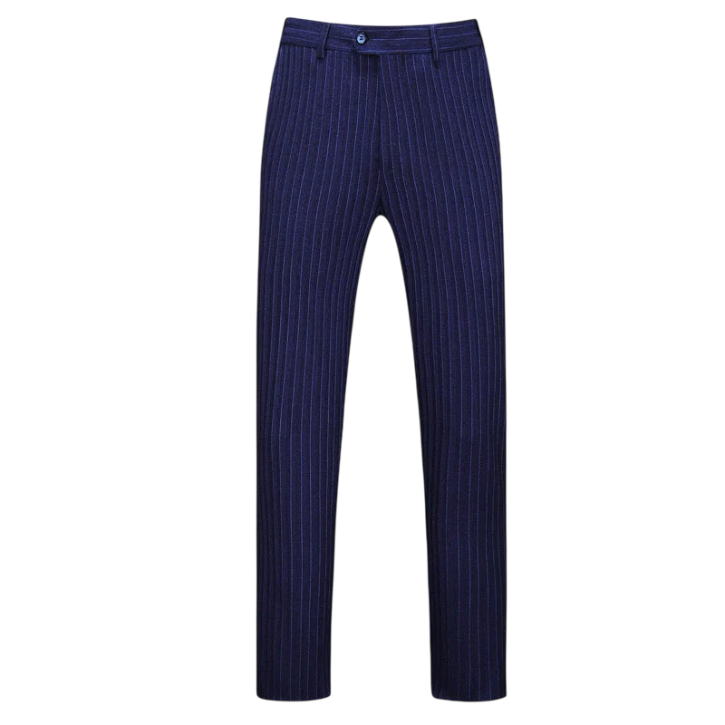 Men's Double-Breasted Tweed Three-Piece Suit