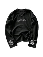 Men's Longsleeve with Large Cursive Back Print