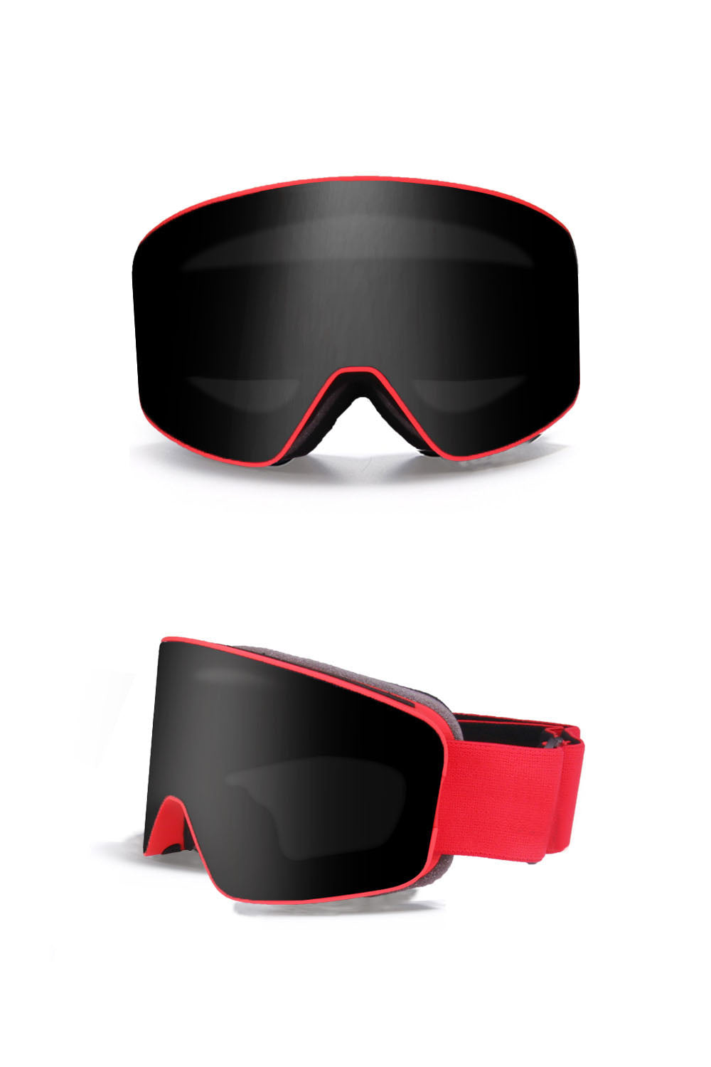 Men's Dual-Lens Ski Goggles – Anti-Fog UV-Protective Wind-Resistant
