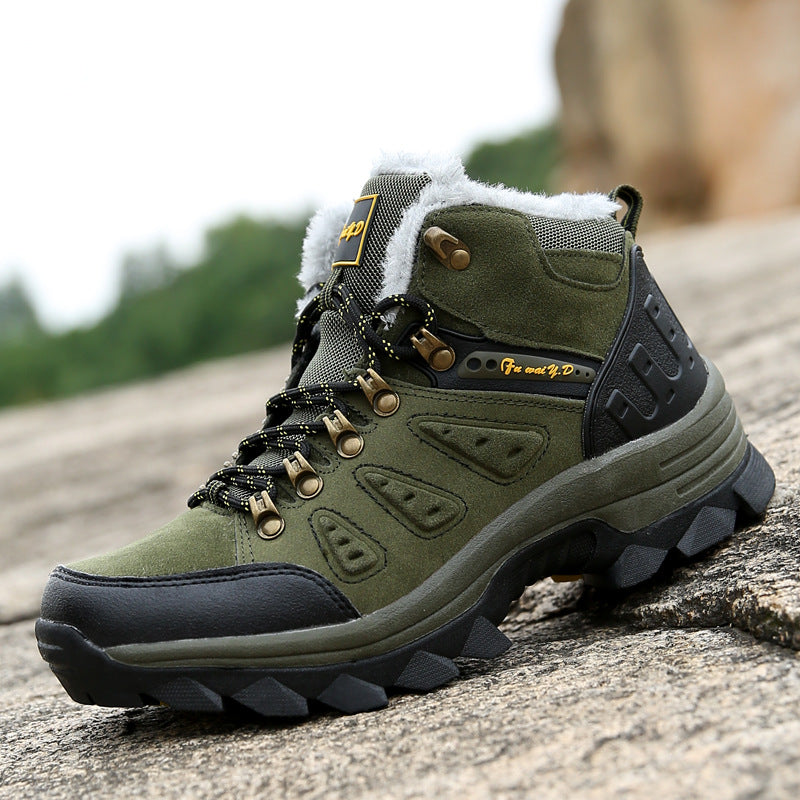 Men's Water-Resistant Winter Hiking Boots