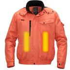 Men's USB Heated Winter Jacket – Waterproof Hooded Thermal Coat