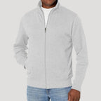 Men's Lightweight Zip-Up Jacket – Casual Spring Layer