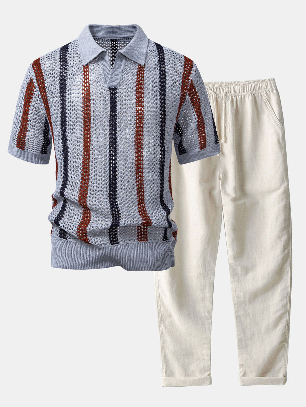 Men's Premium Resort Set – Shirt and Trousers