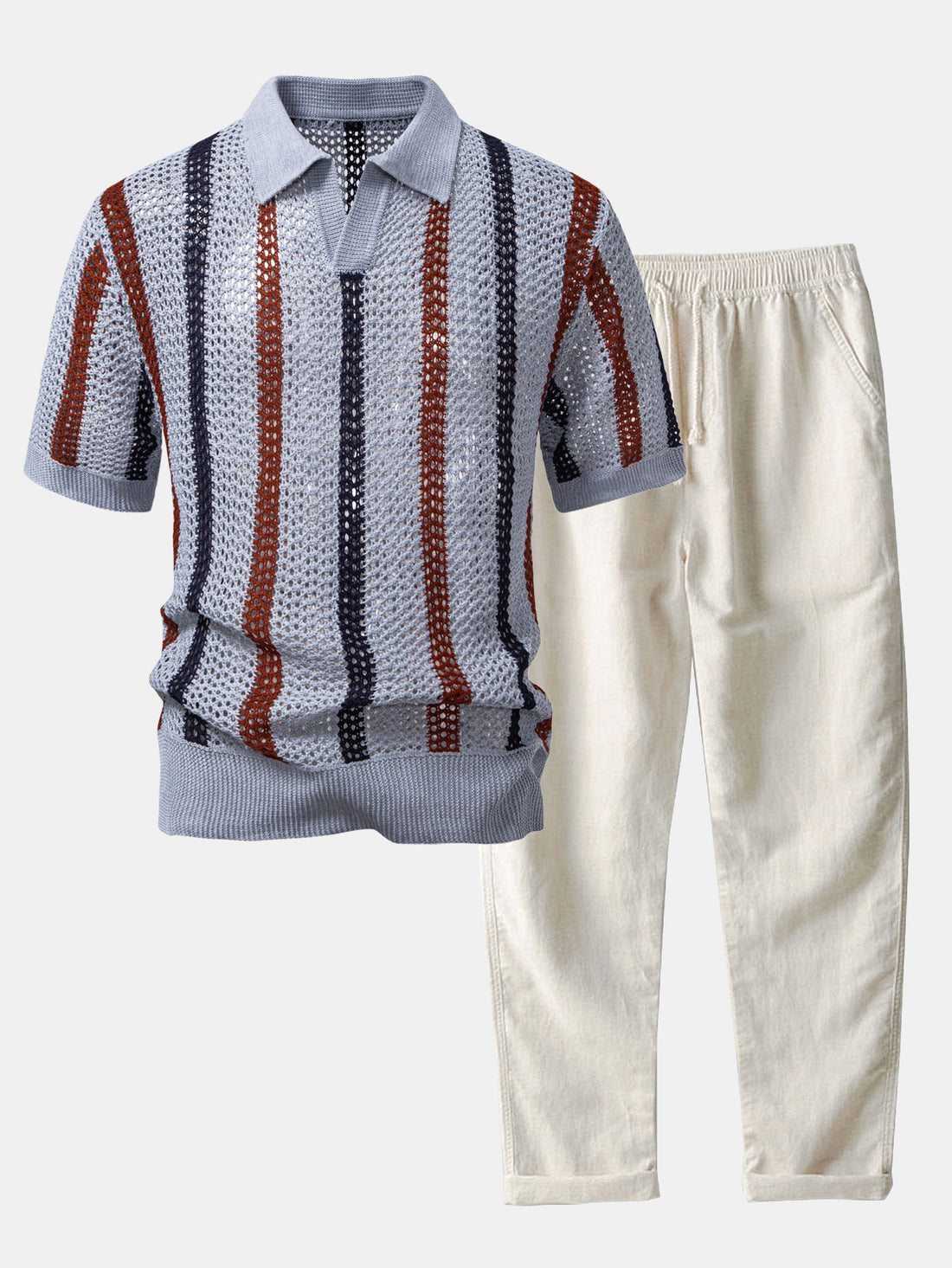 Men's Premium Resort Set – Shirt and Trousers