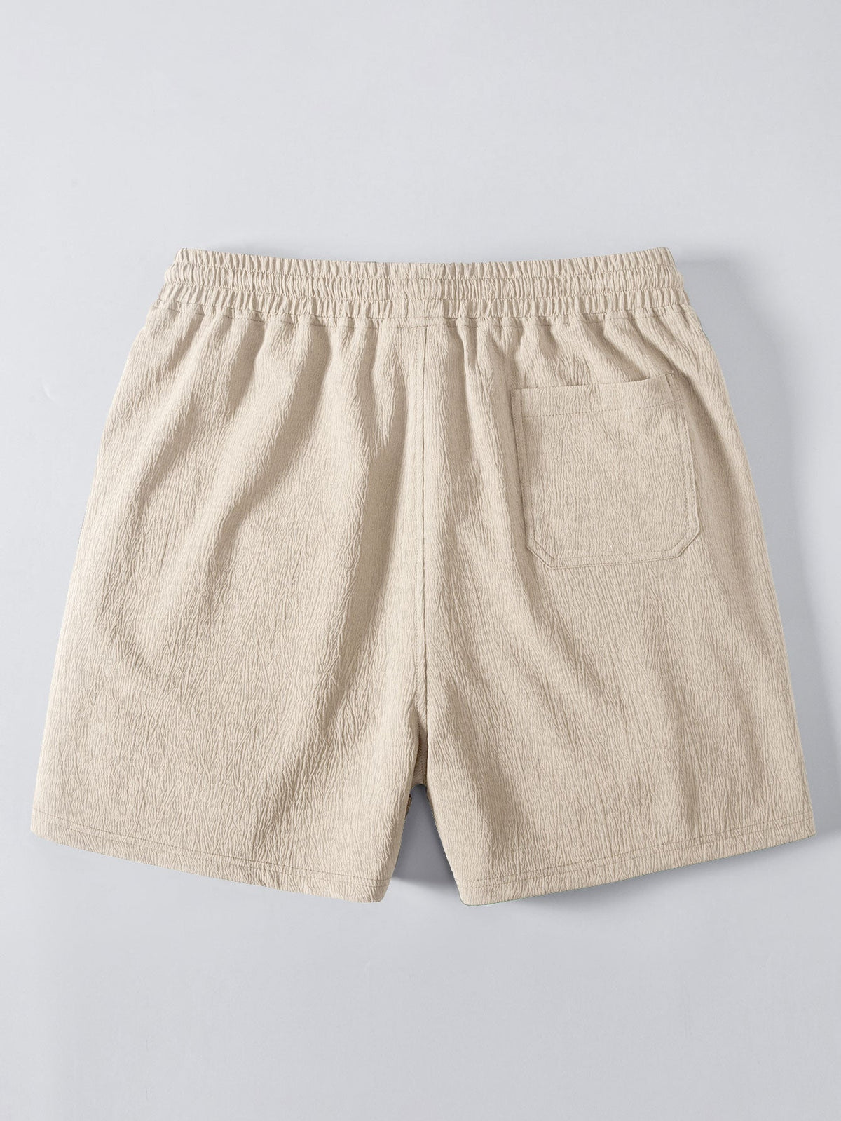 Men's Eyelet Jacquard Shirt and Shorts Resort Set