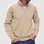 Men's Quarter-Zip Sweater – Refined Knit Layer