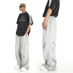 Men's Baggy Work Trousers – Relaxed Carpenter Pants in Black or Grey