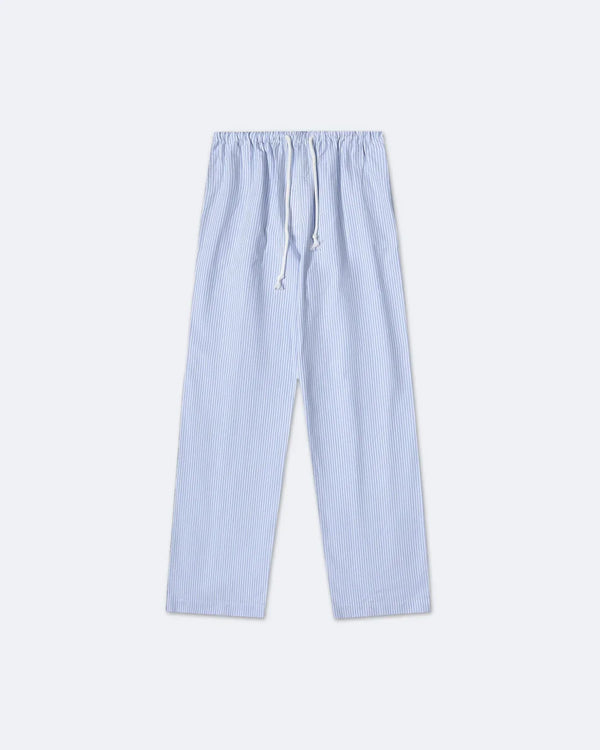 Men's Striped Summer Trousers – Relaxed Tailored Cut