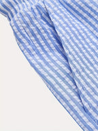 Men's Striped Shirt and Shorts Summer Set