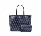Women's Patterned Tote Bag with Matching Pouch - Large Shopper Bag