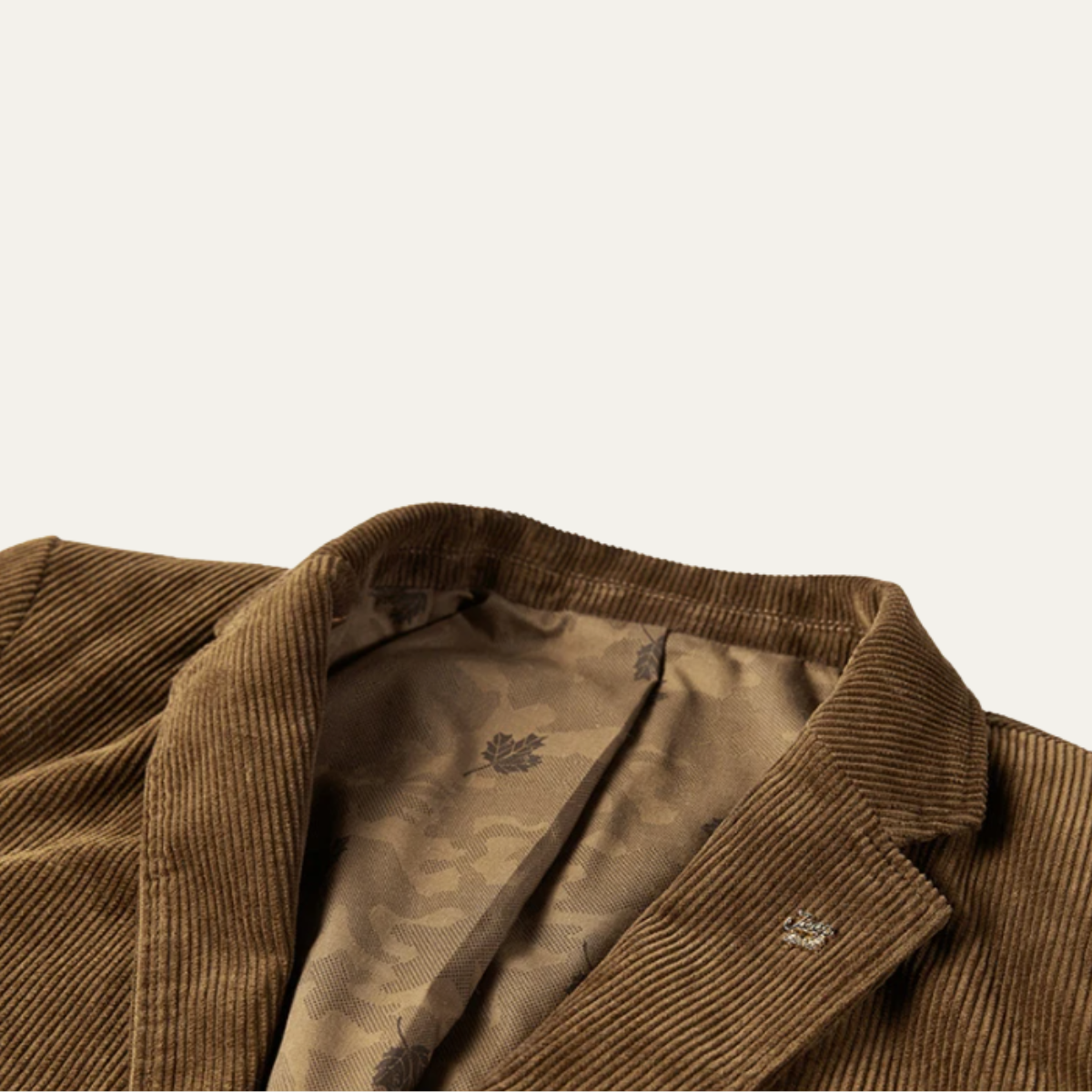 Men's Corduroy Blazer with Elbow Patches – Vintage Cut