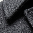 Men's Long Double-Breasted Wool-Blend Trench Coat