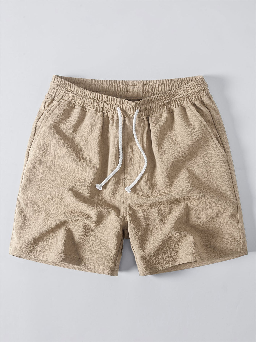 Men's Eyelet Jacquard Shirt and Shorts Resort Set