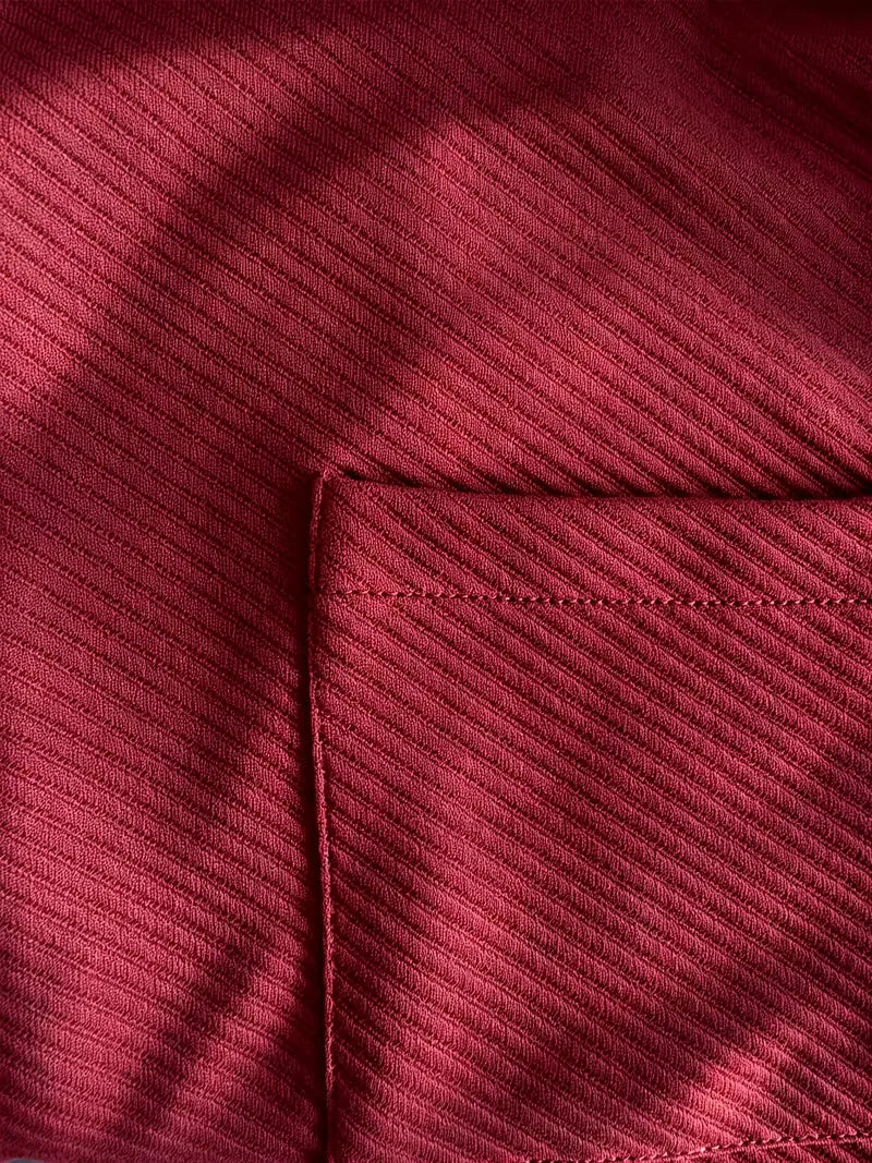 Men's Blazer with Knitted Texture