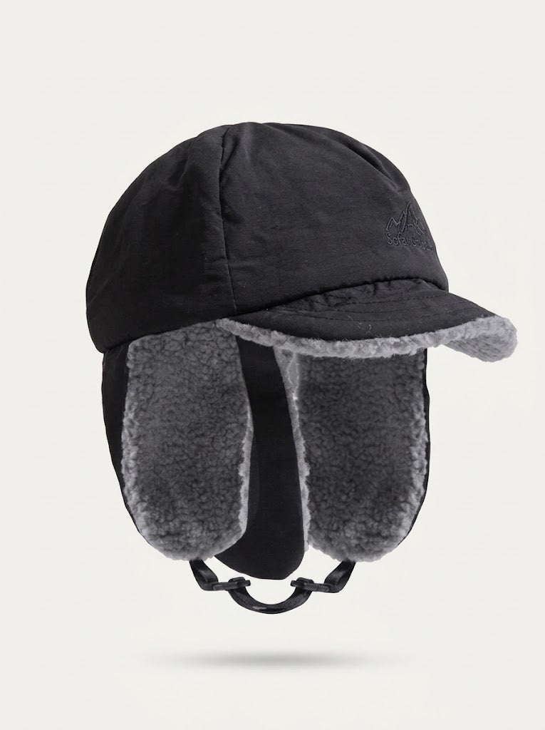 Men's Fleece-Lined Winter Bomber Hat – Ear-Protective Outdoor Cold-Weather