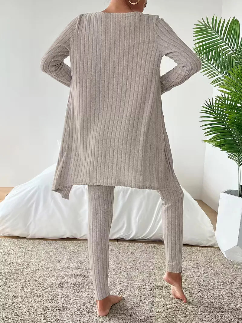 Women's Three-piece Trouser Lounge Set