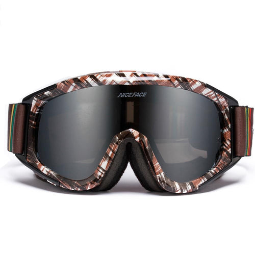 Men's Anti-Fog Snowboard Goggles – UV-Protective Wind-Resistant Ski