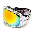 Men's Anti-Fog Ski Goggles – Mirrored Dual-Lens UV-Protective Snowboard