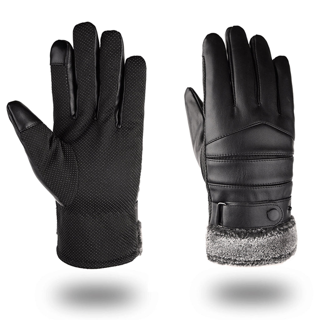 Men's Thermal Ski Gloves – Waterproof Touchscreen Winter Gloves