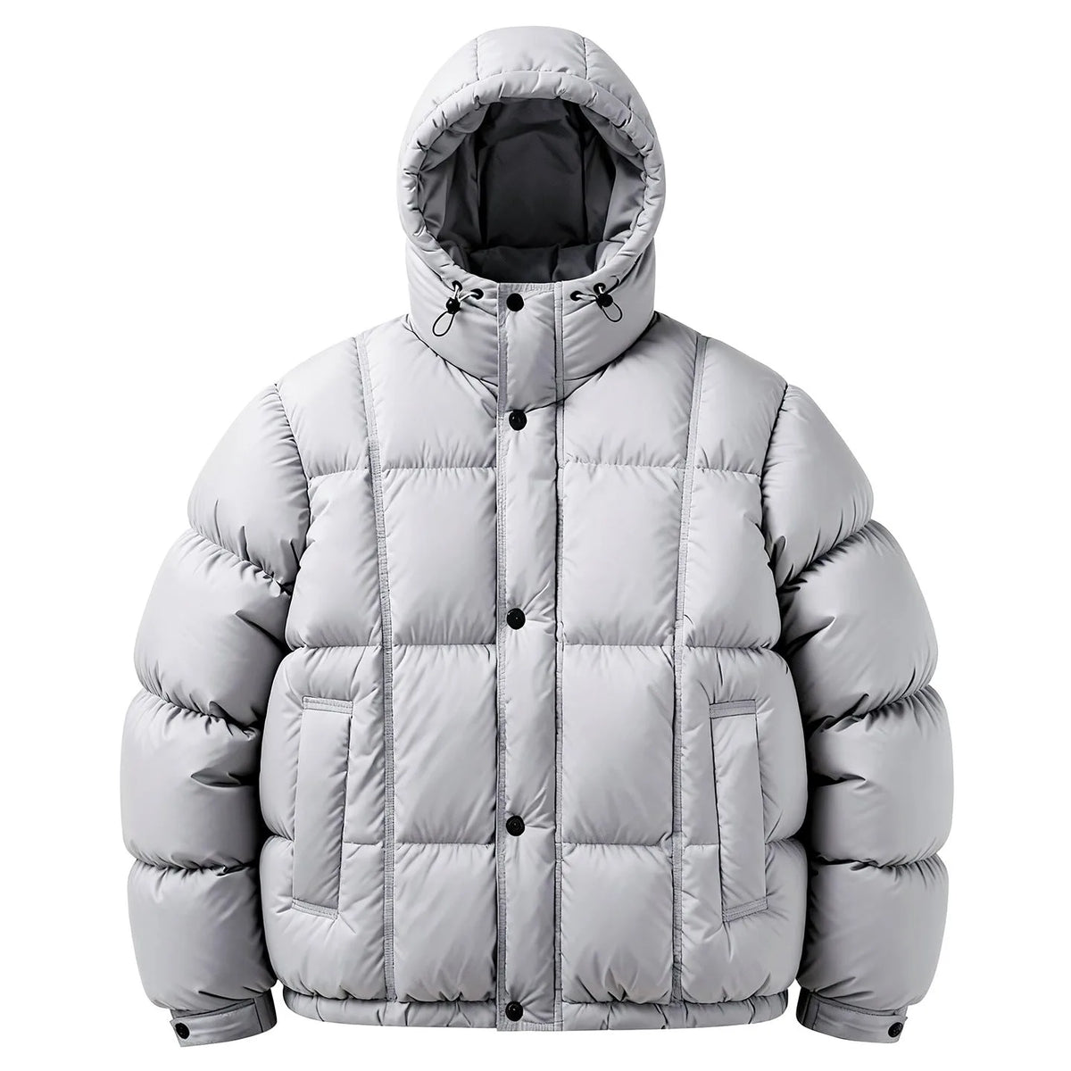 Men's Puffer Jacket with Hood – Style 6