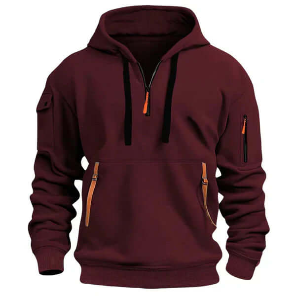 Men's Essential Hoodie – Warm Minimal Design, S to 5XL