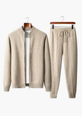 Men's Fine-Knit Lounge Set – Jumper and Trousers