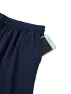 Men's Wide-Leg Joggers – Relaxed Lounge Fit, S to 5XL