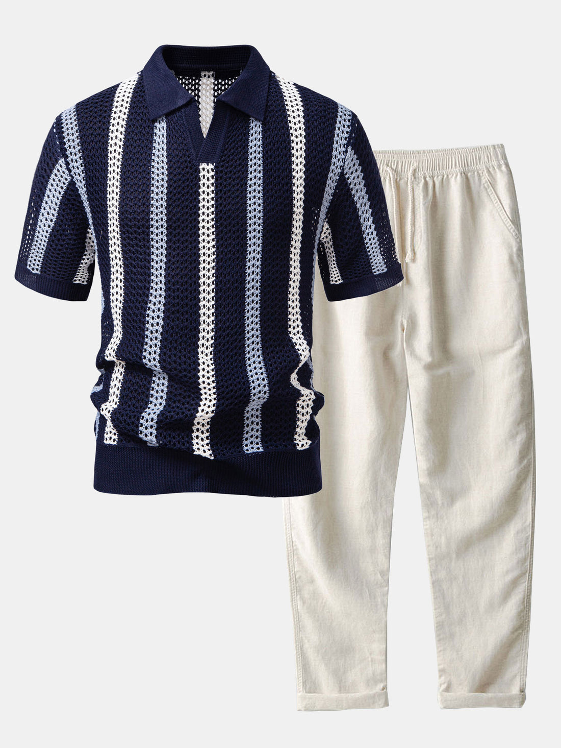 Men's Premium Resort Set – Shirt and Trousers