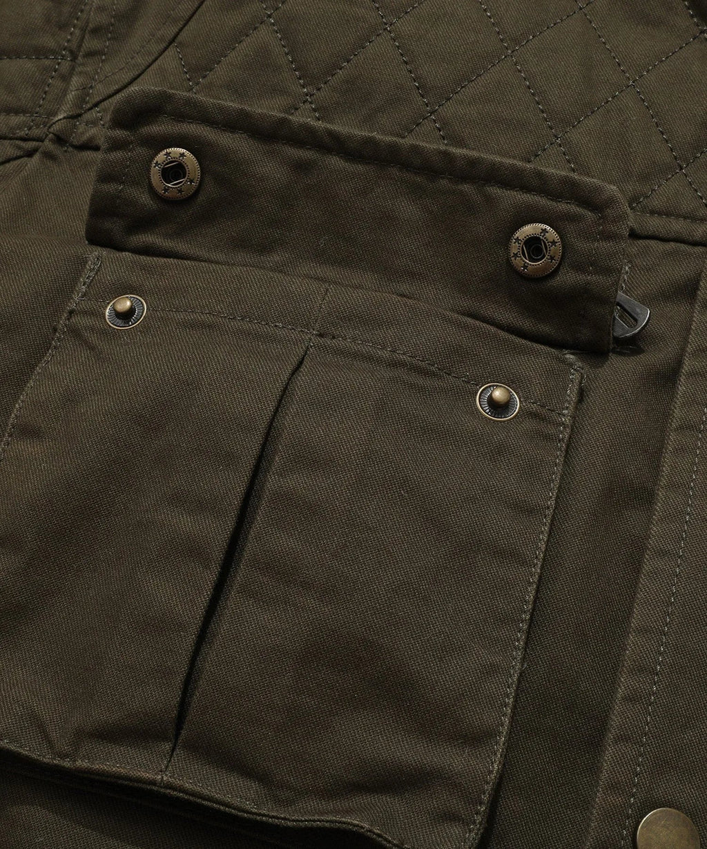 Men's Parka with Utility Pockets
