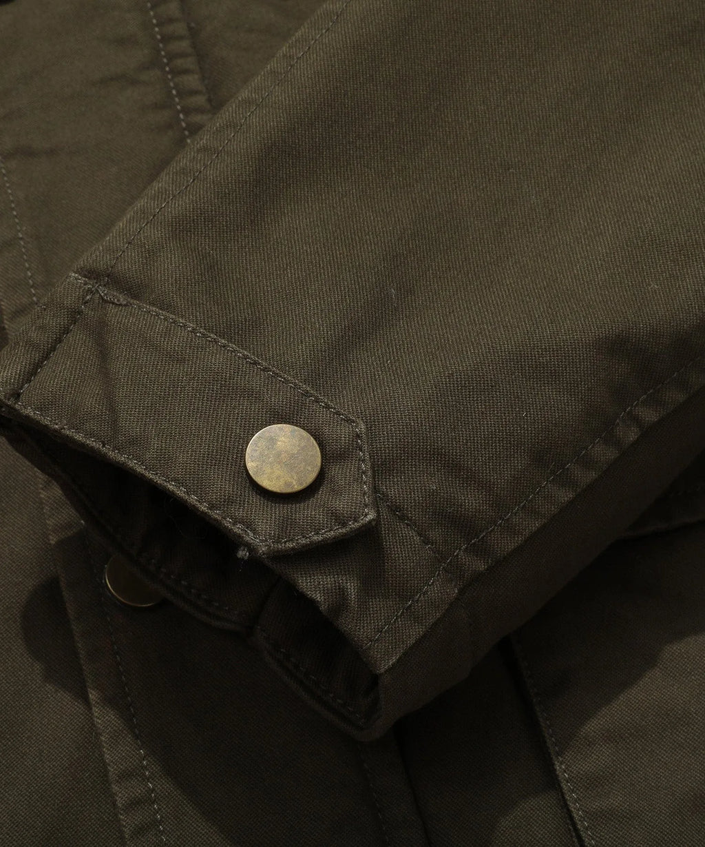 Men's Parka with Utility Pockets