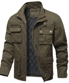 Men's Parka with Utility Pockets