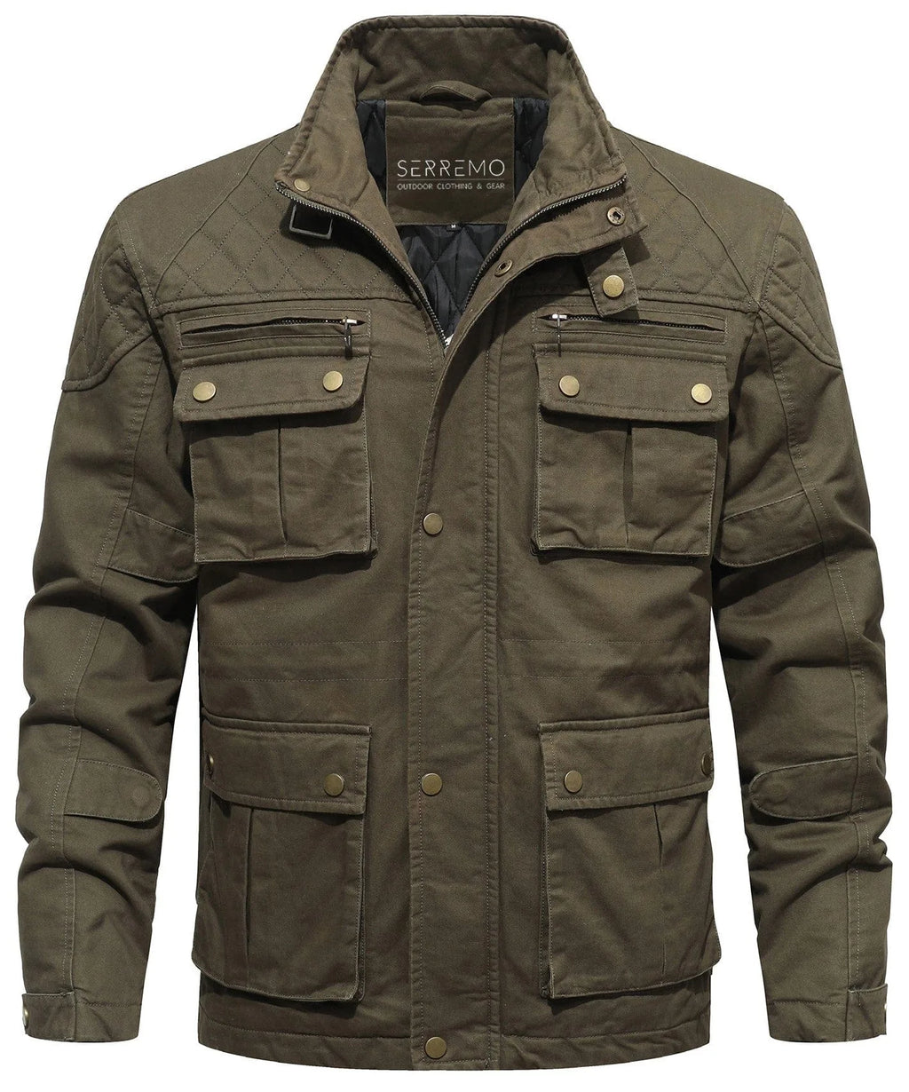 Men's Parka with Utility Pockets