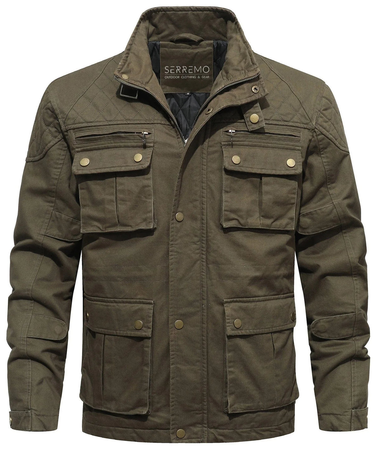 Men's Parka with Utility Pockets