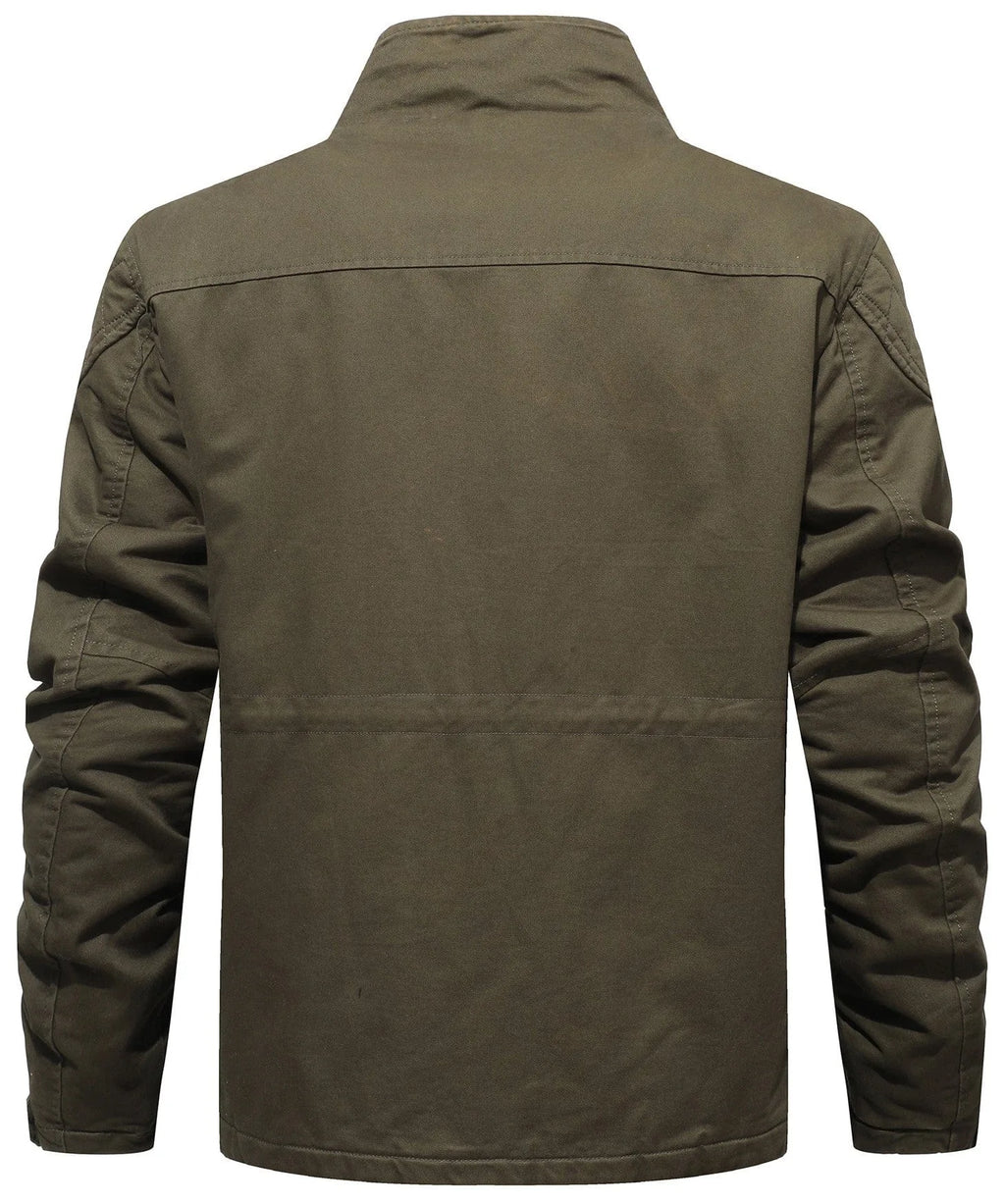 Men's Parka with Utility Pockets