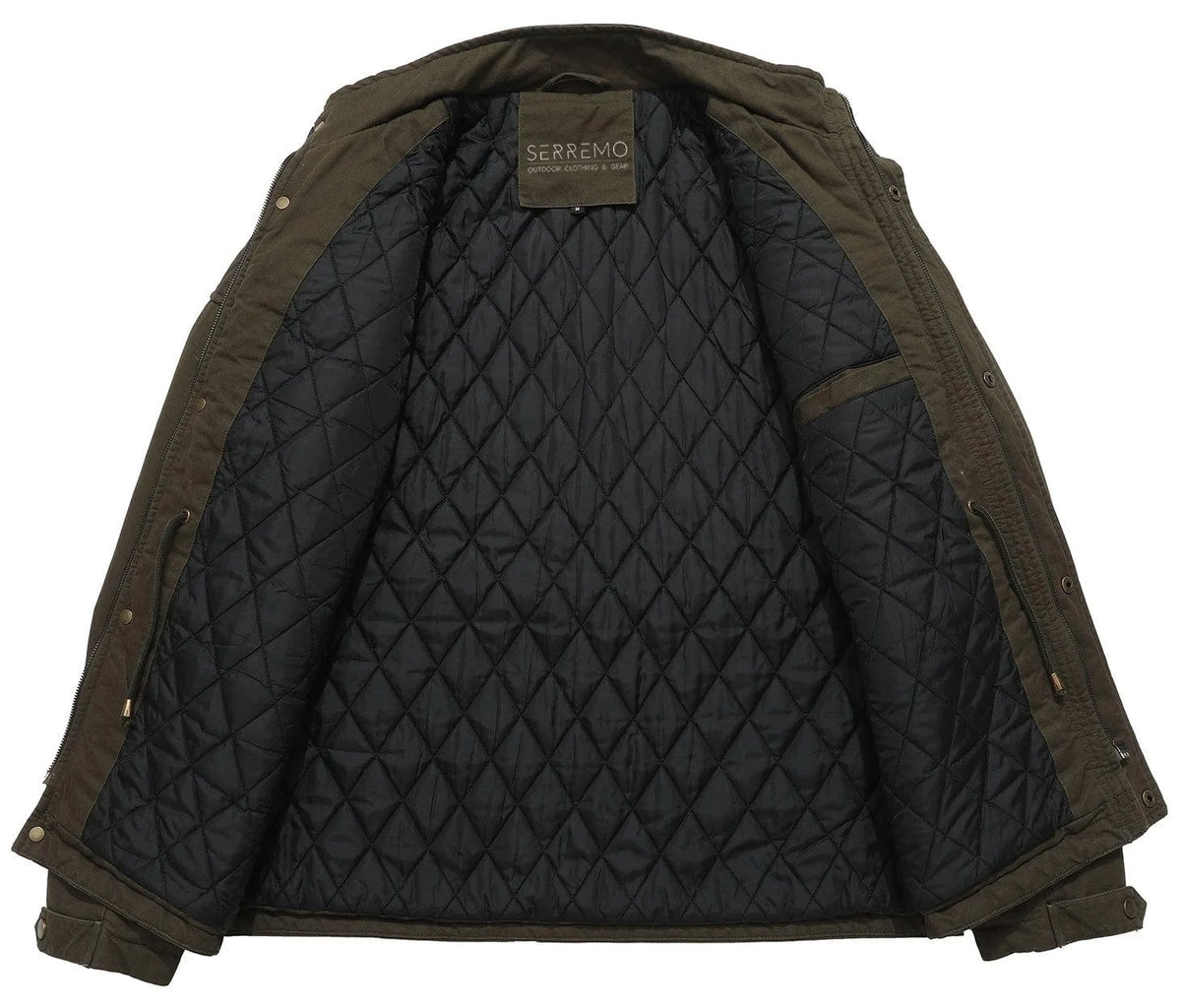 Men's Parka with Utility Pockets