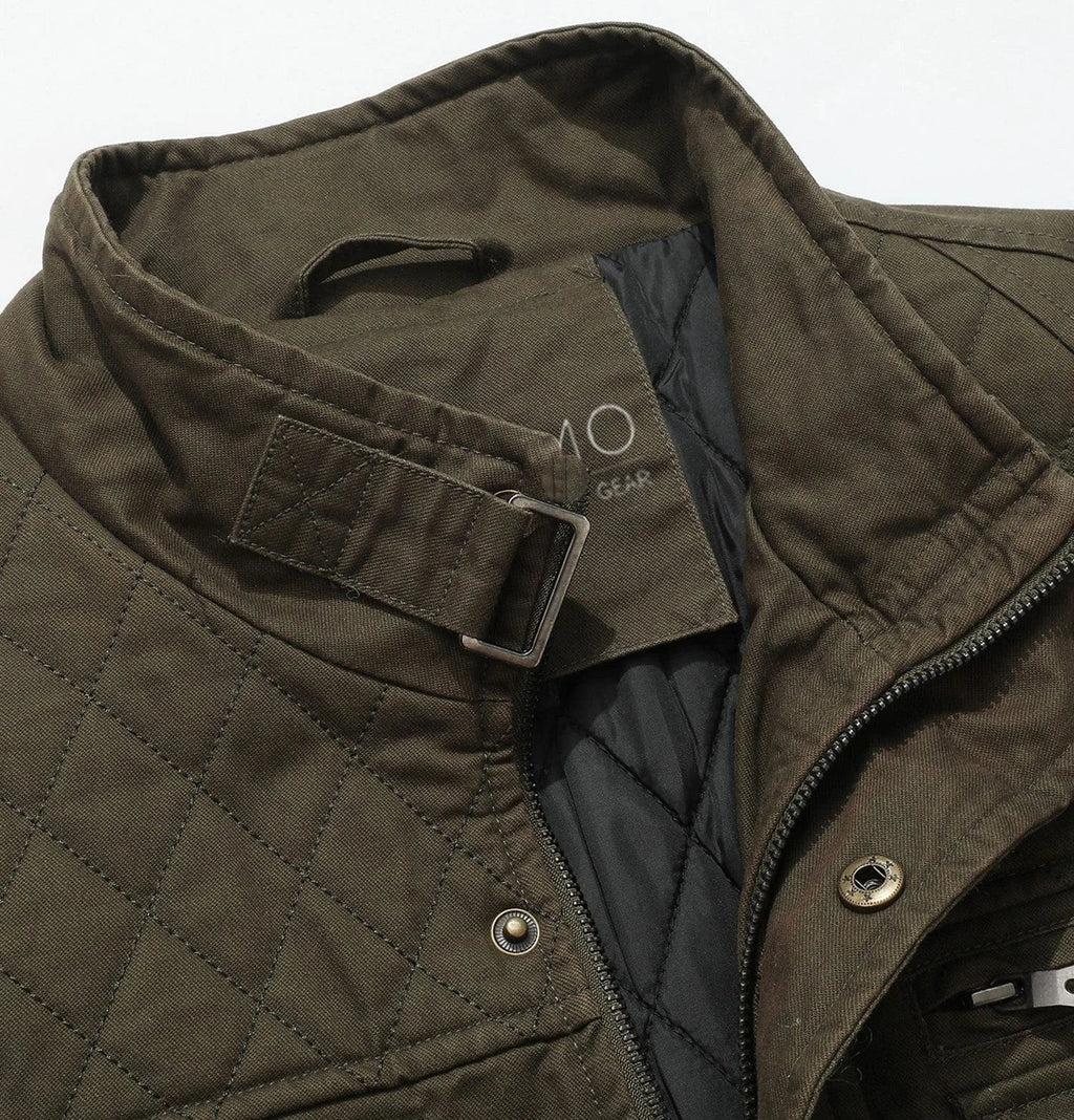 Men's Parka with Utility Pockets