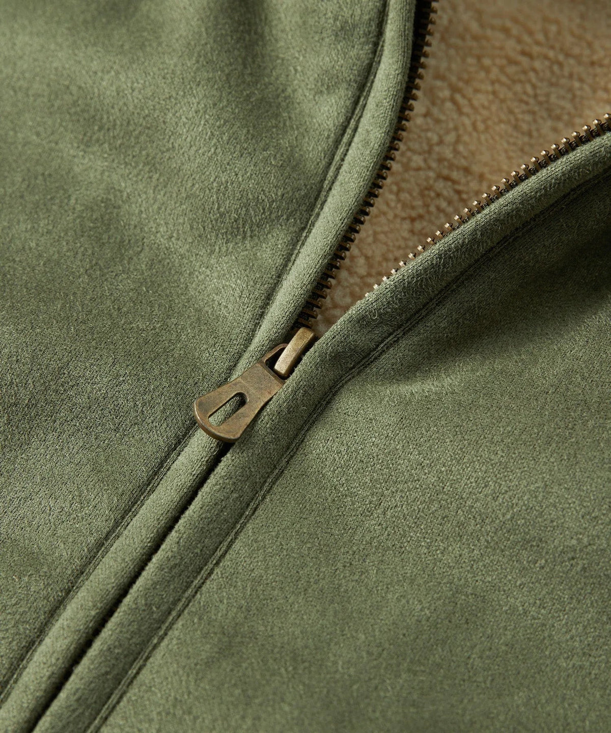 Men's Bomber Jacket with Plush Lining