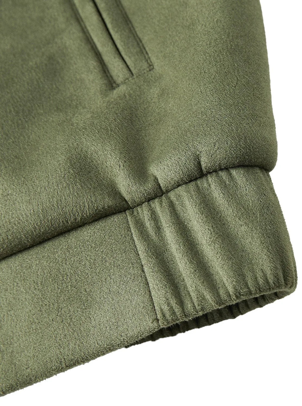 Men's Bomber Jacket with Plush Lining