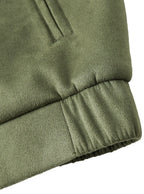 Men's Bomber Jacket with Plush Lining