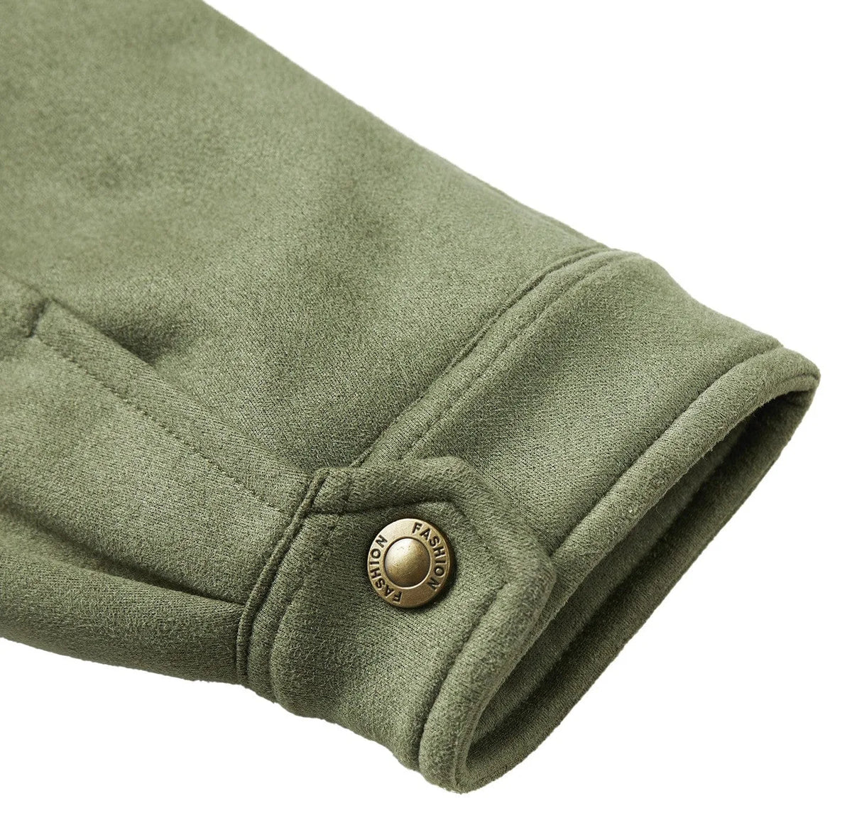 Men's Bomber Jacket with Plush Lining