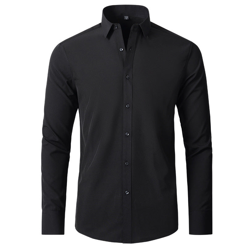 Men's Wrinkle-Resistant Stretch Dress Shirt – Slim Fit